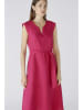 Oui Leinen-Kleid in Pink