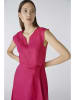 Oui Leinen-Kleid in Pink