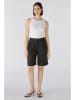 Oui Bermudas in Schwarz