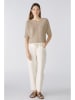 Oui Cargohose in Creme