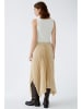 Oui Plisseerock in Beige