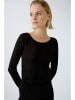 Oui Longsleeve zwart