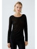 Oui Longsleeve zwart