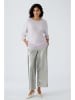 Oui Hose in Silber