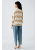 Oui Pullover in Beige/ Creme