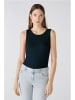 Oui Top donkerblauw