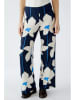 Oui Broek donkerblauw