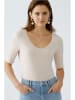 Oui Shirt beige