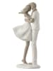 J Line Figurka dekoracyjna w kolorze białym - wys. 24,5 cm