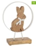 J Line 2er-Set: Dekoaufsteller in Hellbraun - (B)18 x (H)23,5 cm