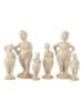 J Line 2er-Set: Dekofiguren "Frau" in Beige - (H)25 cm
