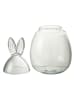 J Line Vorratsglas "Hase" in Transparent - (H)39 x Ø 22,5 cm
