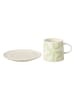 J Line 4er-Set: Kaffeetassen in Grün - (H)9 cm
