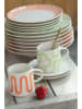 J Line 4er-Set: Kaffeetassen in Grün - (H)9 cm