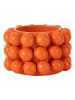J Line Übertopf "Orangen" in Orange - (H)13 x Ø 19,5 cm