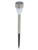 Garden Hero Ledtuinsteker zilverkleurig - (H)36 x Ø 5,5 cm