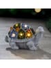 Garden Hero Decoratieve ledsolarlamp bruin - (B)26 x (H)17 x (D)14,8 cm