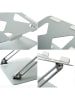 InnovaGoods Laptophouder grijs - (L)22,5 x (B)26,5 cm