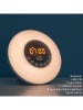 InnovaGoods Aufladbarer Sonnenaufgangswecker mit Lautsprecher in Weiß - Ø 16 cm