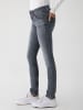 LTB Dżinsy "Molly" - Skinny fit - w kolorze szarym