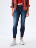LTB Dżinsy "Senta Zip" - Skinny fit - w kolorze granatowym