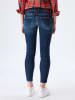 LTB Dżinsy "Senta Zip" - Skinny fit - w kolorze granatowym