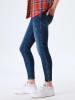 LTB Dżinsy "Senta Zip" - Skinny fit - w kolorze granatowym