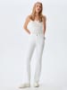 LTB Spijkerbroek "Novi" - flared fit - wit