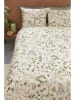 Beddinghouse Satijnen beddengoedset "Olivia" beige/groen