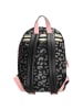 ZEBRA Plecak w kolorze srebrno-czarnym - 25 x 35 x 11 cm