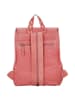 HIDE & STITCHES Leder-Rucksack "Daydreamer" in Pink - (B)25 x (H)32 x (T)12 cm