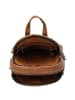 HIDE & STITCHES Leren rugzak "Porto" bruin - (B)20 x (H)27 x (D)12 cm