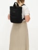 Charm Rucksack "London" in Schwarz - (B)24 x (H)35 x (T)12 cm