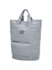 Charm Rucksack "London" in Grau - (B)24 x (H)35 x (T)12 cm