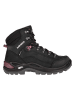 LOWA Leder-Wanderschuhe "Renegade GTX Mid Ws" in Schwarz