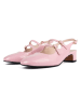 loft37 Leren slingpumps lichtroze