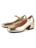 loft37 Leder-Pumps in Gold