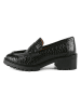 loft37 Leren mocassins zwart