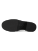 loft37 Leren mocassins zilverkleurig