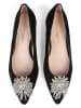 loft37 Leder-Ballerinas in Schwarz