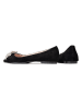 loft37 Leder-Ballerinas in Schwarz