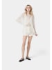 loft37 Leren ballerina's met bandje zwart