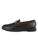 loft37 Leder-Mokassins in Schwarz
