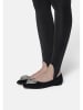 loft37 Leren ballerina's zwart