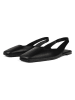 loft37 Leren slingballerina's zwart