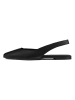 loft37 Leren slingballerina's zwart