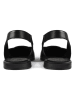 loft37 Leder-Slingballerinas in Schwarz