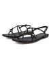 loft37 Leder-Sandalen in Schwarz