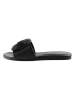 loft37 Leren slippers zwart