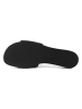 loft37 Leder-Pantoletten in Schwarz